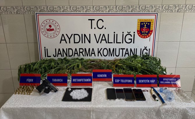 Aydın'da uyuşturucu operasyonunda 8 şüpheli tutuklandı