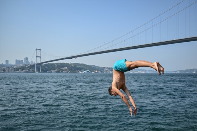 İstanbul'da nem oranının yükselmesiyle sıcak hava etkisini artırdı