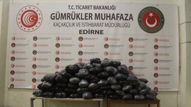 Kapıkule'de 133 kilogram uyuşturucu yakalandı
