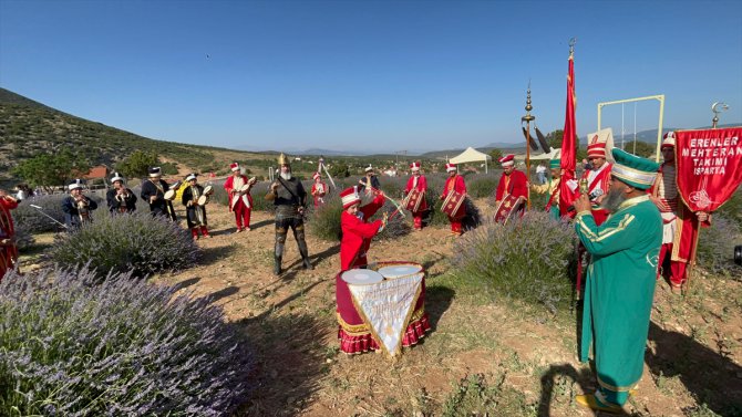 Isparta'nın lavanta kokulu köyünde 2. Lavanta Festivali başladı