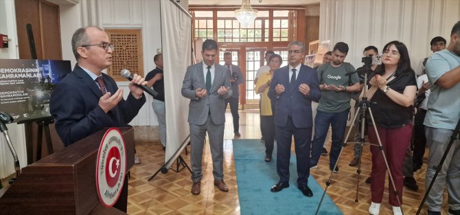 Özbekistan'da 15 Temmuz Demokrasi ve Milli Birlik Günü anma programı düzenlendi