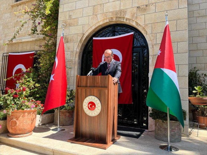 Ürdün'de 15 Temmuz Demokrasi ve Milli Birlik Günü anma programı düzenlendi