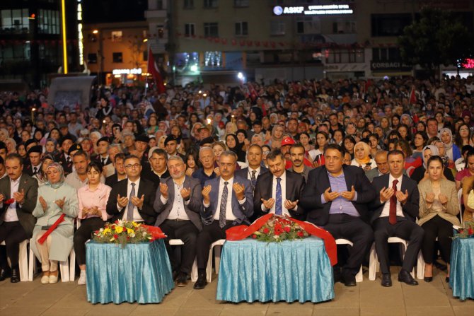 15 Temmuz Demokrasi ve Milli Birlik Günü etkinlikleri yapıldı