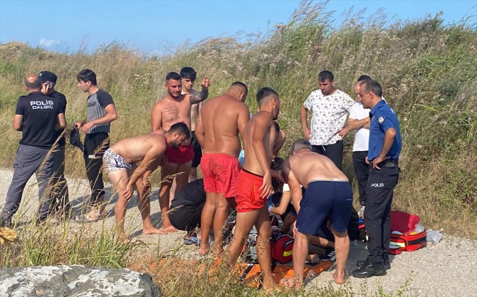 GÜNCELLEME 2 - Samsun'da denize giren 4 çocuktan 2'si boğuldu