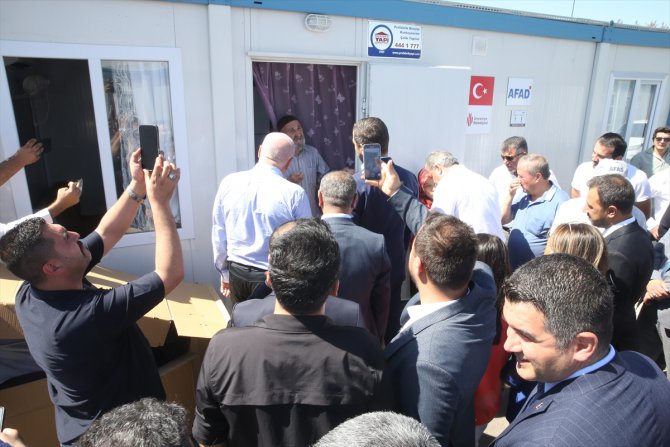 MHP'nin yüzyılın deprem felaketlerini inceleme komisyonu Kahramanmaraş'ta