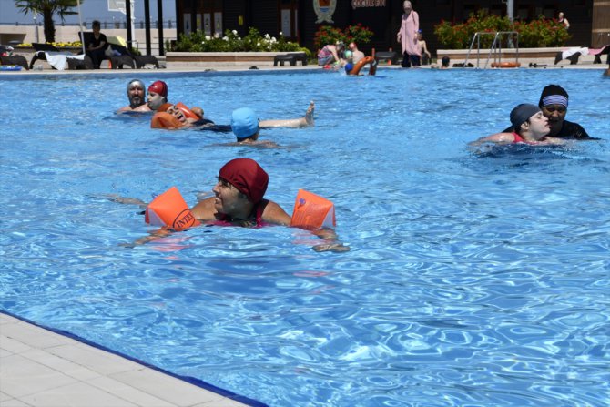 Samsun'da engelliler otel konforunda ücretsiz tatil yapıyor
