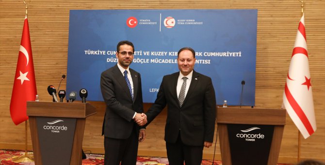 Türkiye ile KKTC arasında "Düzensiz Göçle Mücadele Toplantısı" düzenlendi