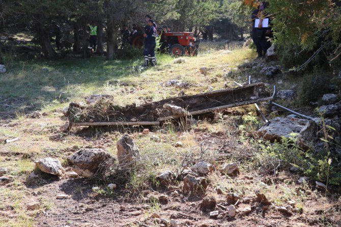 Burdur'da sondaj çalışmasında toprak altında kalan kişi hayatını kaybetti
