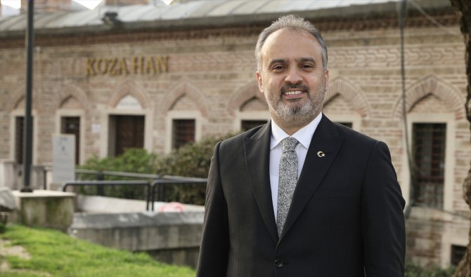 Bursa'da tarihi hanlarda restorasyon çalışması başladı
