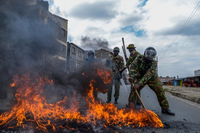 GÜNCELLEME - Kenya'da vergi protestosu kaosa yol açtı