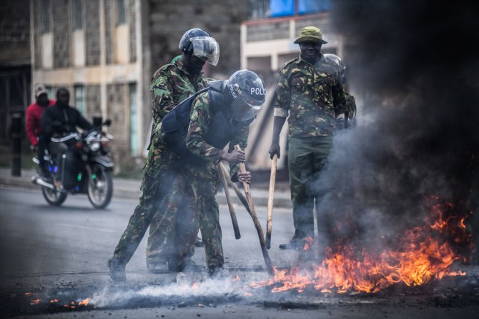 GÜNCELLEME - Kenya'da vergi protestosu kaosa yol açtı