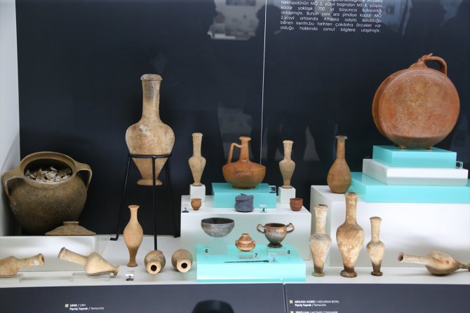Antalya Doğu Garajı'ndaki nekropol alanı müze olarak hizmete açıldı