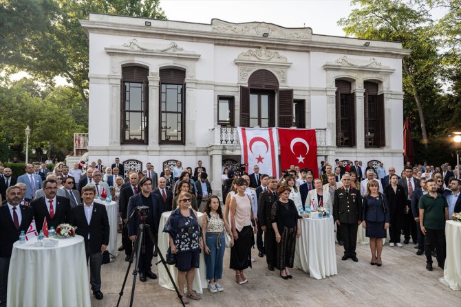 KKTC'nin 20 Temmuz Barış ve Özgürlük Bayramı, İstanbul'da resepsiyonla kutlandı