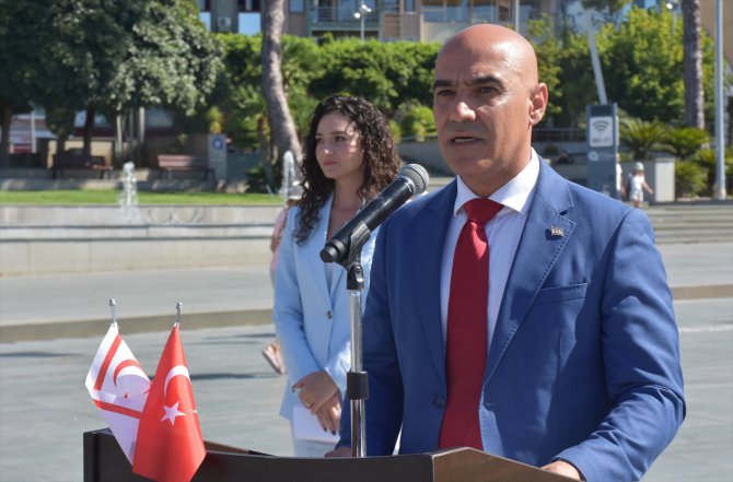 KKTC'nin Barış ve Özgürlük Bayramı Antalya'da törenle kutlandı