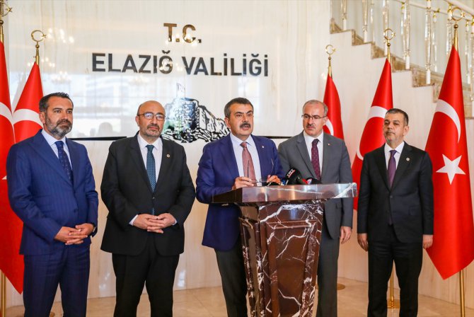 Milli Eğitim Bakanı Tekin, Elazığ'da İl Eğitim Değerlendirme Toplantısı'na katıldı: