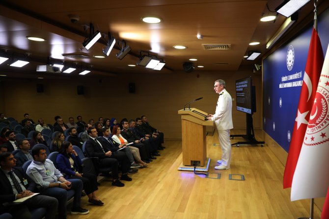 Milli Savunma Bakanlığında "Basın Bilgilendirme Toplantısı" yapıldı