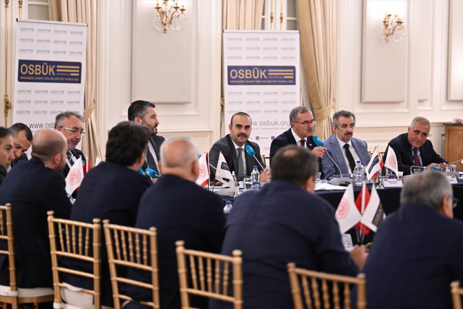 Bakan Kacır, OSBÜK Genişletilmiş Yönetim Kurulu Toplantısı'na katıldı: