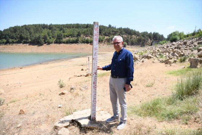 Keşan Belediye Başkanı Helvacıoğlu içme suyu barajında düşen su seviyesine dikkat çekti: