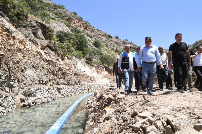 Malatya'da deprem nedeniyle çekilen kaynak suyu, jeofizik çalışmasıyla yeniden bulundu