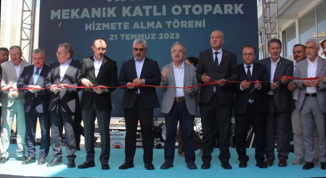 Samsun'da Havza Mekanik Katlı Otopark'ın açılışı yapıldı