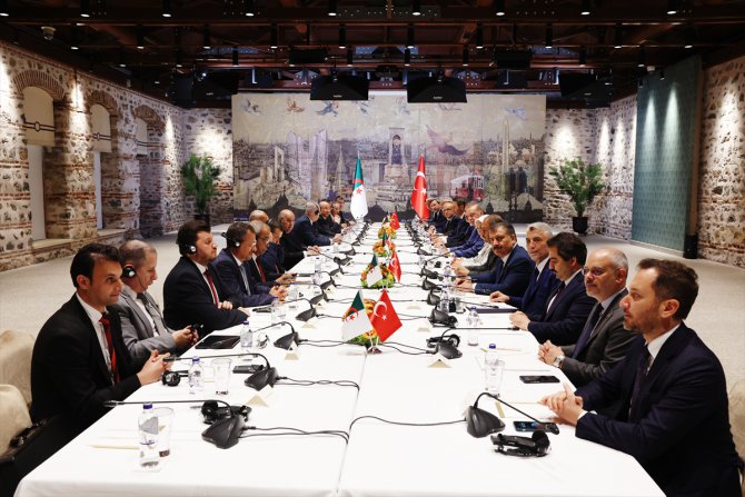 Türkiye ile Cezayir heyetleri arasındaki görüşmeler sona erdi