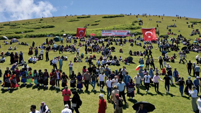 Trabzon'da Geleneksel Sis Dağı Kültür Şenlikleri'nin 202'incisi yapıldı
