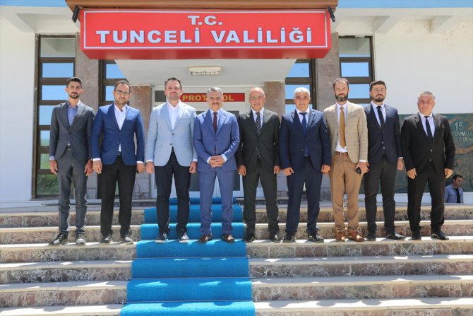 Gençlik ve Spor Bakan Yardımcısı Enes Eminoğlu, Tunceli’de ziyaretlerde bulundu
