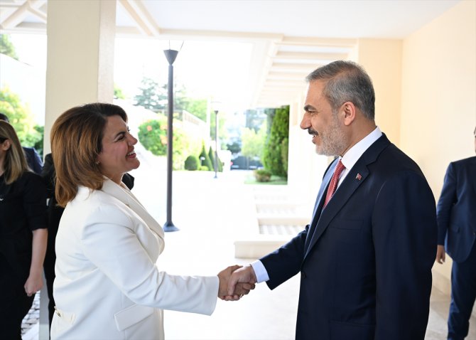 Dışişleri Bakanı Fidan, Libya Dışişleri Bakanı Menguş ile görüştü