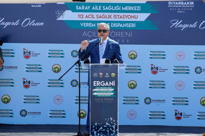 Diyarbakır'da yapımı tamamlanan 5 sağlık merkezi törenle hizmete açıldı