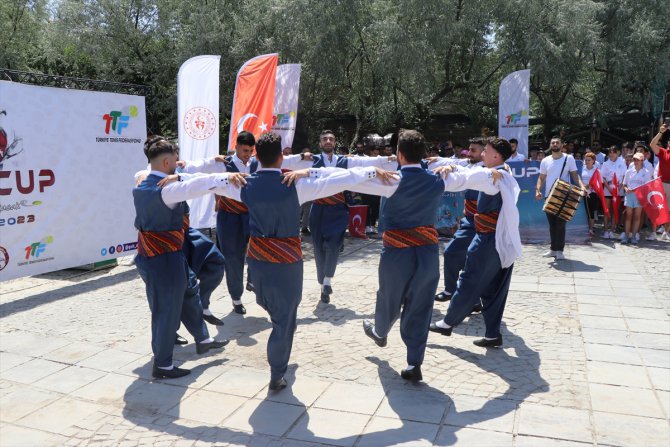 Harput Kupası Tenis Turnuvası, Elazığ'da başladı
