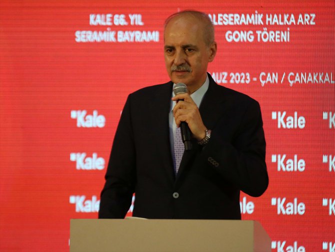 Bakan Kacır, Çanakkale'de Kale Fabrikası 66. Seramik Bayramı Töreni'nde konuştu: