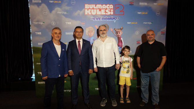 TRT ortak yapımı "Bulmaca Kulesi 2: Eve Dönüş" filminin galası yapıldı